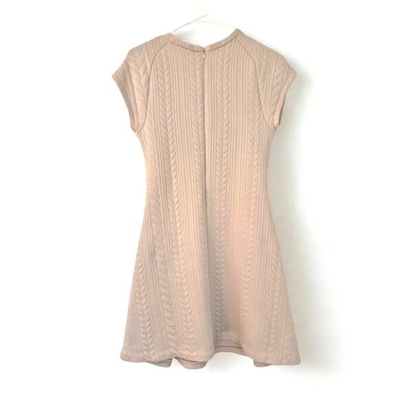 Emporio Armani Dress Jacket Cable Knit Effect Fit Flare Suit Career Office Siren - Picture 4 of 12